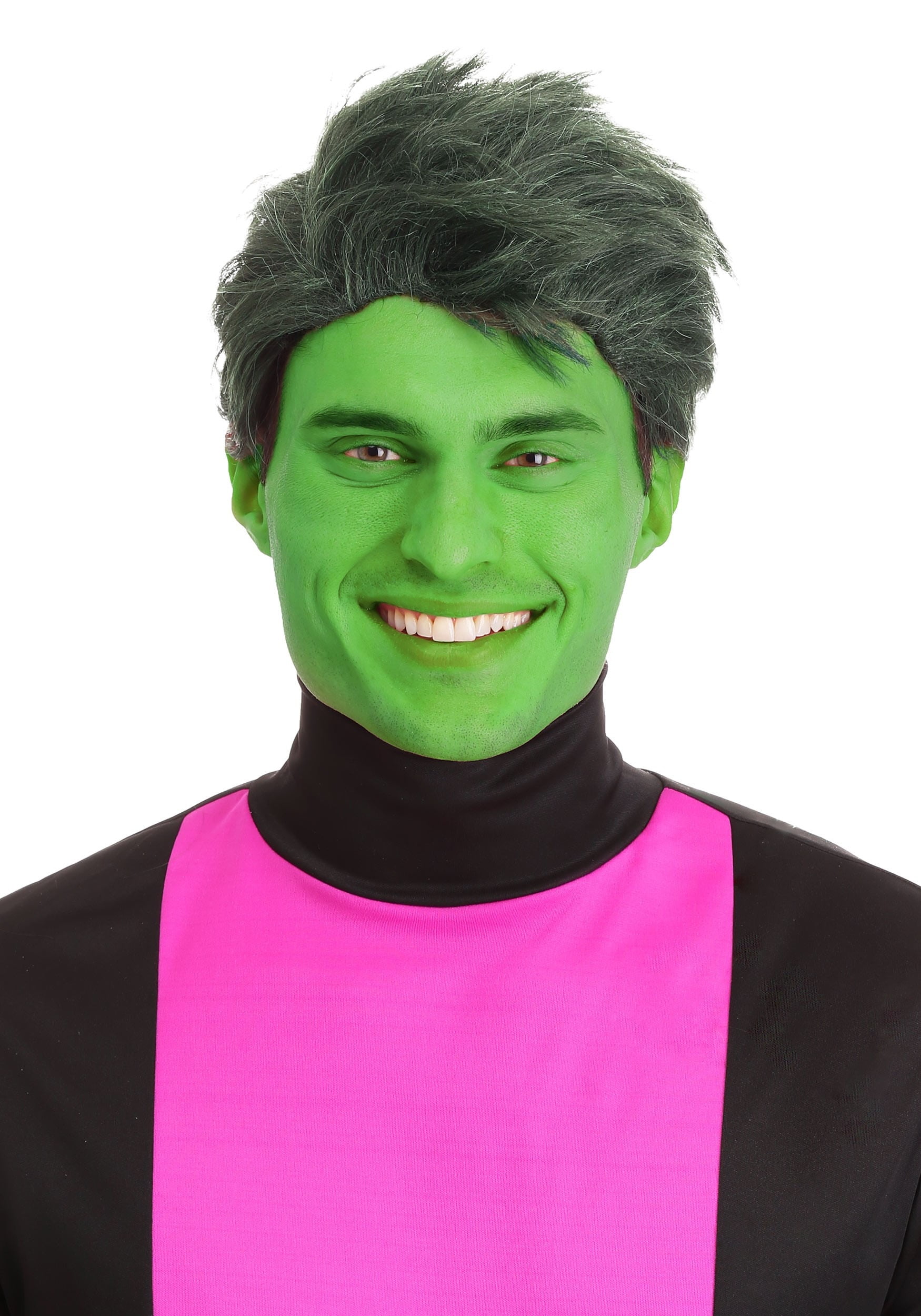 Green Shapeshifting Superhero Wig Men s Walmart