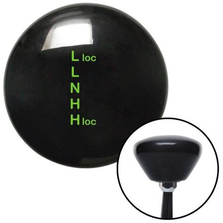 Green Shift Pattern 31n Black Retro Shift Knob with M16 x 1.5 Insert Shifter Auto