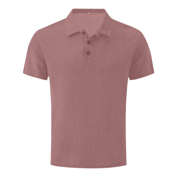 Green Shirt Men Polo Quick Dry Performance Short Sleeve Shirts Pique Jersey Golf Shirt Red XXL