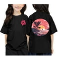 thumbnail image 1 of Green Shirt for Girls,Girls Clothes Size 8,Children'S Printed Round Neck Short Sleeved T Shirt for Boys And Girls, 1 of 3