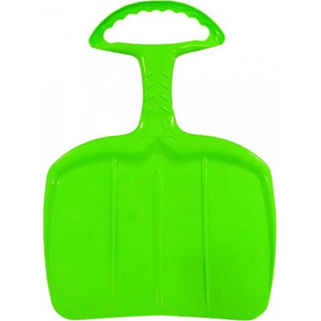 Green Shovel Snow Sled with Handle for Adults 0.8 x 19.1 x 25.8 in