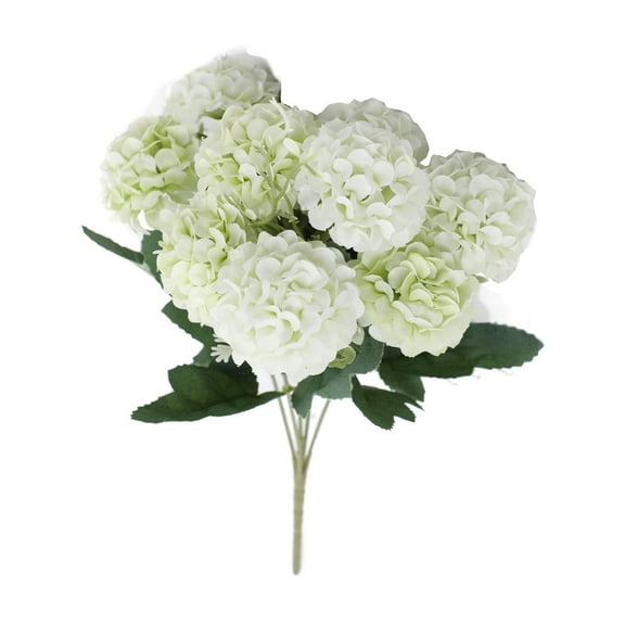 Green Simulated Flowers Ball Chrysanthemum Fake Flowers Bundle Wedding Home Furnishings Hotel Interior Decoration Artificial Flowers Decorative Ornaments Plastic Floral Ball Green For Arra