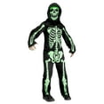 thumbnail image 1 of Green Skeleton Phantom Halloween Costume for Children, Boys Size M (8), by Fun World, 1 of 7
