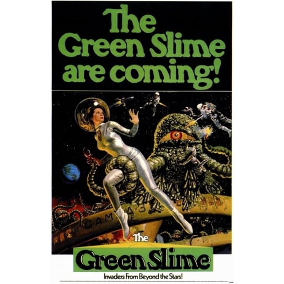 Green Slime Movie Poster (11 x 17)