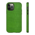 thumbnail image 1 of Green Snakeskin Print Tough iPhone 15 Case-iPhone-Animal Print iPhone Case, 1 of 1
