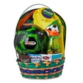 thumbnail image 1 of Green Soccerball with Bag Easter Basket, 1 of 5
