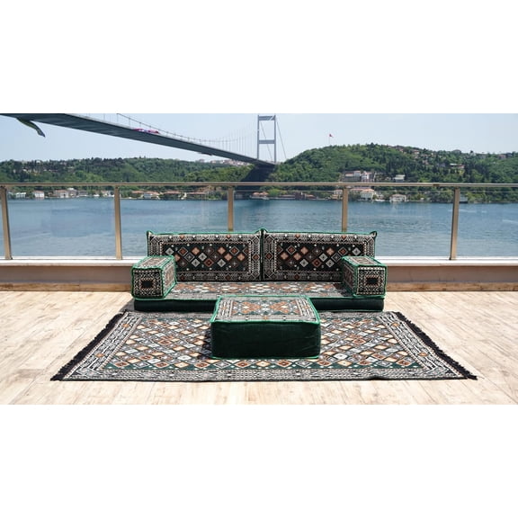 Green Sofa Bed, Convertible Sofa, Foam Couch, Modular Sectional Sofa, Couch Bed, Moroccan Sofas, Turkish Sofa Seating, Diwan Sofa