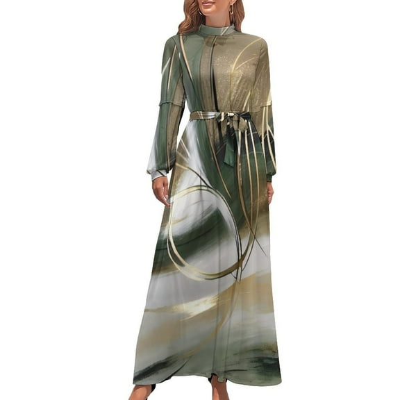 Green Soul Long Dress Beachwear women's elegant loose dresses