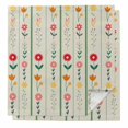 thumbnail image 1 of Green Spring Floral Cloth Napkins, Colorful Summer Flowers Vintage Botanical Washable and Reusable Dinner Napkins Set of 2, Table Napkin for Kitchen Party Birthday Wedding Hotel Housewarming 20"x20", 1 of 9