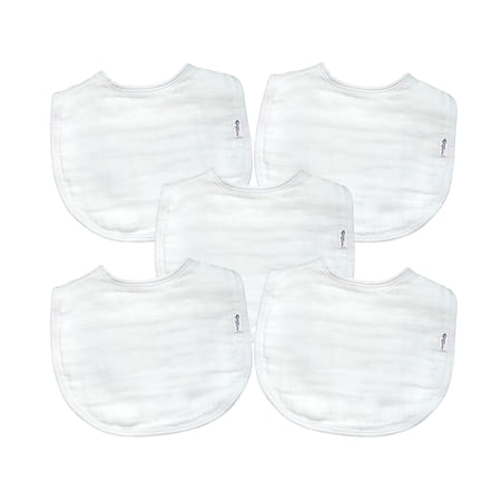green sprouts Muslin Bibs made from Organic Cotton (5pk)