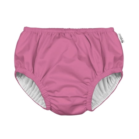 Green Sprouts Eco Pull-Up Reusable Baby Swim Diaper, Size 3T, Pink