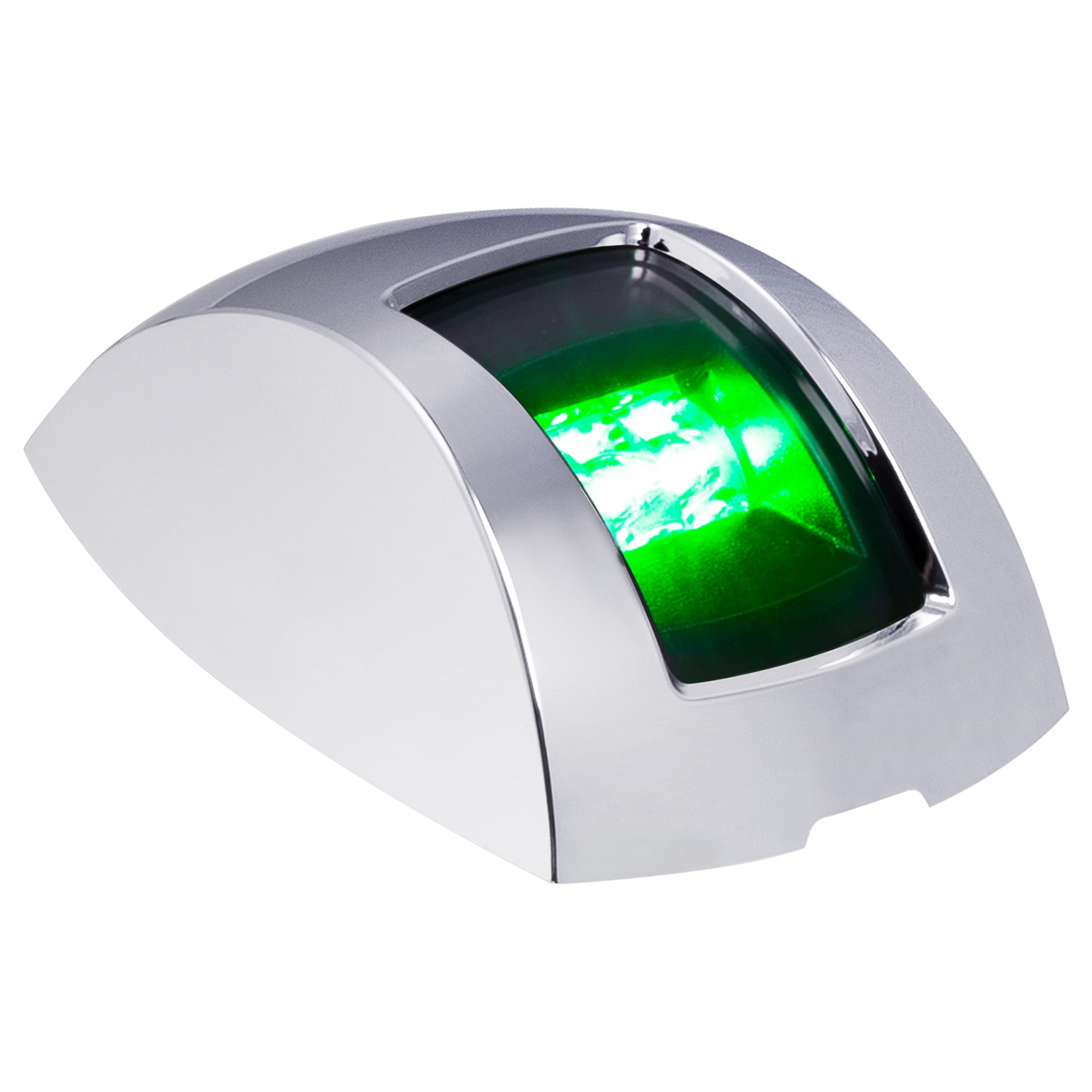 Green Starboard LED Marine Navigation Light IP67 USCG Approved Fishing ...
