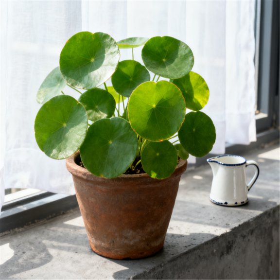 Green Stephania erecta-for-Planting Stake for Indoor Decoration, Fresh Natural Accent for Patio and Desk Decor