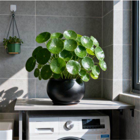 Green Stephania erecta-for-Planting Stake for Indoor Decoration, Fresh Natural Accent for Patio and Office Decor