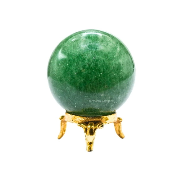Green Strawberry Quartz Crystal Ball Sphere 2" Inches