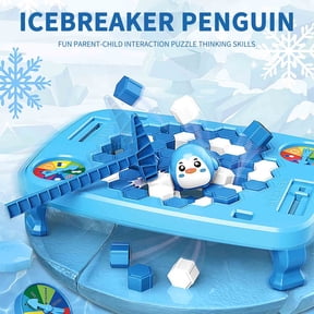 Penguin Ice Breaker Board Game For Kids, Family Interactive Puzzle Toy With Hammer, STEM Learning Hand-Eye Coordination Game For Children Party