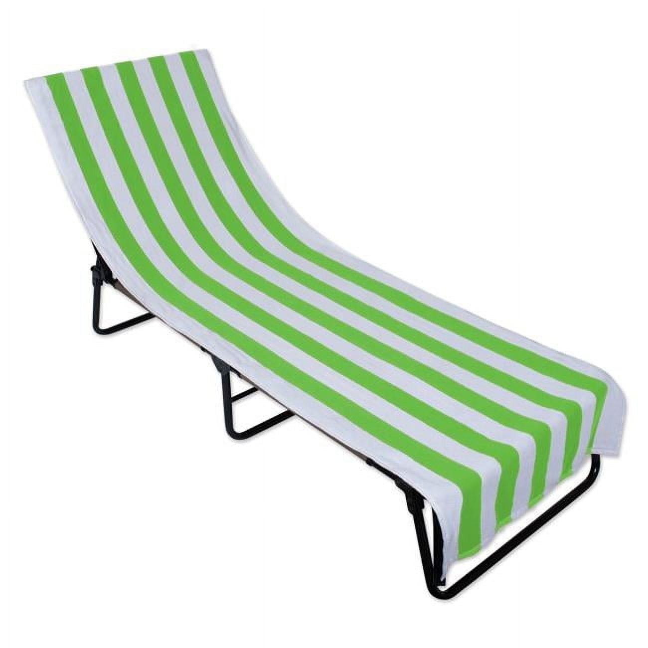 DII Stripe Green Stripes Beach Towel 1 Count