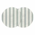 thumbnail image 1 of Green Stripe Round 13 Inch Placemats Set of 2, Modern Farmhouse Geometric Striped HeatResistant Non Slip Place Mats for Dining Table, Wipeable Braided Kitchen Table Mats for Housewarming, 1 of 9