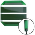thumbnail image 1 of Green Stripe Stix Shift Knob with M7 x 1.0 Insert Shifter Auto Manual Custom Brody, 1 of 1