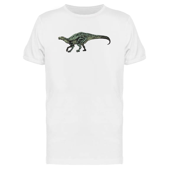 Green Striped Dinosaur Tee Men's -Image by Shutterstock