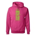 thumbnail image 1 of Green Striped Ford Mustang | Mens Cars and Trucks Hooded Sweatshirt Graphic Hoodie, Fuschia, 2XL, 1 of 3