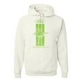 thumbnail image 1 of Green Striped Ford Mustang | Mens Cars and Trucks Hooded Sweatshirt Graphic Hoodie, White, Small, 1 of 3