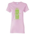 thumbnail image 1 of Green Striped Ford Mustang | Womens Cars and Trucks Graphic T-Shirt, Light Pink, X-Large, 1 of 3