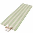 thumbnail image 1 of Green Striped Kitchen Runner Rug 2x6 Washable Runners for Hallway Non Slip Classic Retro Simple Horizontal Stripes Large Area Rug Indoor Floor Carpet for Bathroom Laundry Entryway Bedroom Living Room, 1 of 9