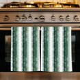 thumbnail image 1 of Green Striped Kitchen Towels Set of 3, Watercolor Farmhouse Stripes Abstract Absorbent Dish Towels for Kitchen, Microfiber Hand Towel, Quick Drying Tea Towel for Cleaning Decorative Dishcloths, 1 of 7