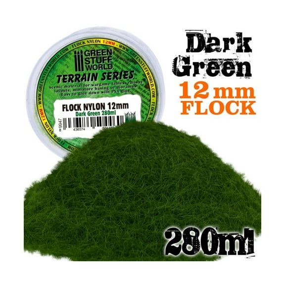 Green Stuff World 12mm Dark Green - 280ml New