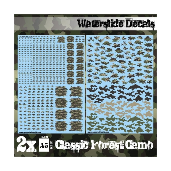 Green Stuff World Classic Forest Camo New