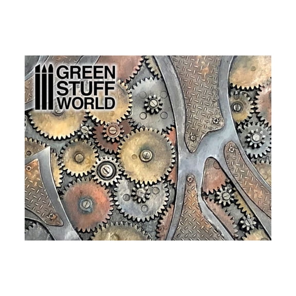Green Stuff World Crunch Times - Steampunk Gears New