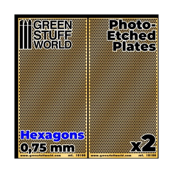 Green Stuff World Hexagons - 0.75mm New