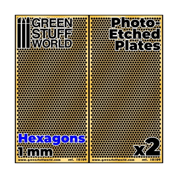 Green Stuff World Hexagons - 1.0mm New