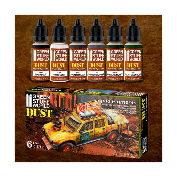 Green Stuff World Liquid Pigments Set - Dust New