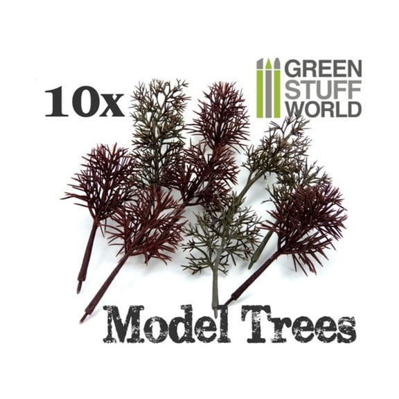 Green Stuff World Model Tree Trunks New