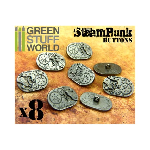 Green Stuff World Oval Movement - Silver New