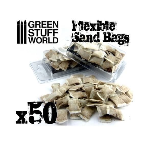 Green Stuff World Sand Bags (50) New
