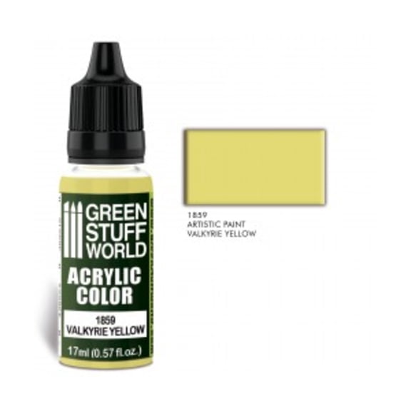 Green Stuff World Valkyrie Yellow New