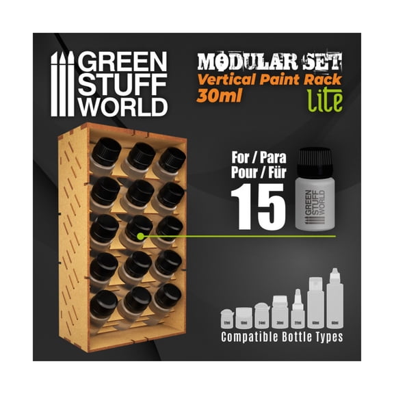 Green Stuff World Vertical Paint Organiser 30ml - Lite New