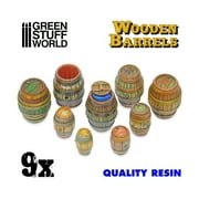 Green Stuff World Wooden Barrels New