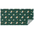 thumbnail image 1 of Green Sun Moon Cloud Pattern Rectangle Tablecloth 60"x120",Waterproof Polyester Rectangle Table Cloth, Wipeable Spillproof Polyester Tablecloth for Dining, Camping, Indoor and Outdoor, 1 of 6