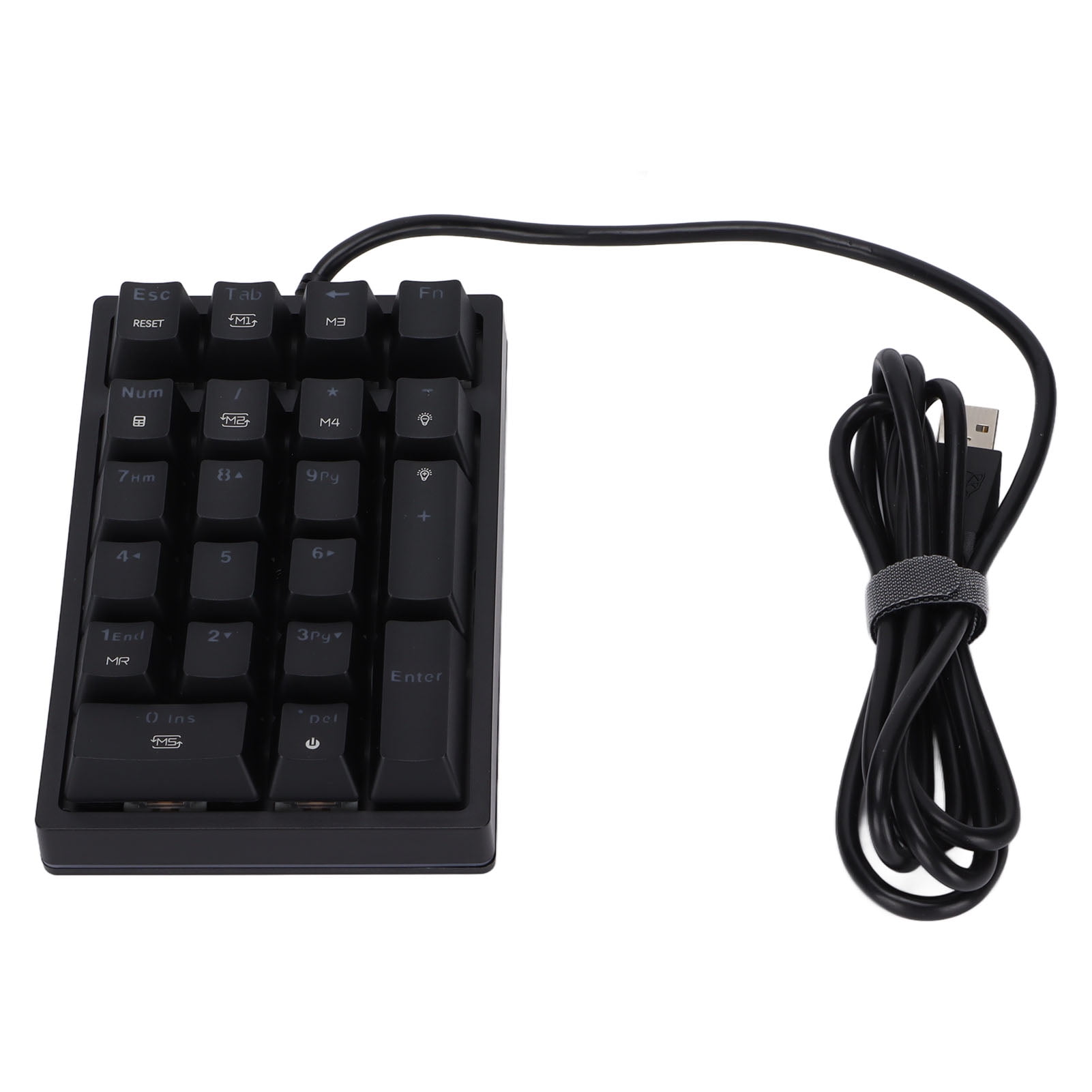 Green Switch, 21 Programmable Keys, Stepped Keycaps, Wired for Ultimate ...