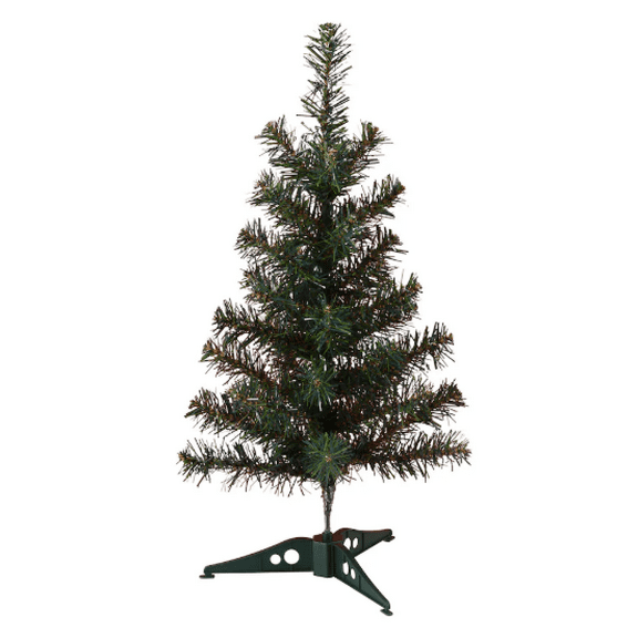 Green Tabletop Mini Artificial Christmas Tree, 18", 1-Count