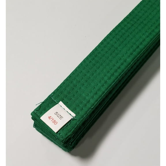 Green Taekwondo Belt Karate Belts Martial Arts MMA Hapkido Double Wrap Belts