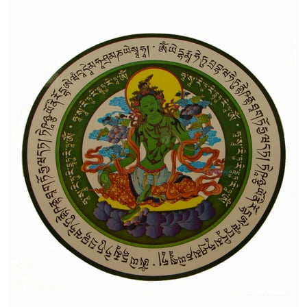 Green Tara Window Sticker