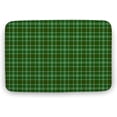 thumbnail image 1 of Green Tartan Plaid Bath Mat Buffalo Plaid Bathroom Rugs Soft Non Slip Absorbent Washable Bath Rugs for Bathroom Kitchen Dining Living Office 18X30 in, 1 of 4