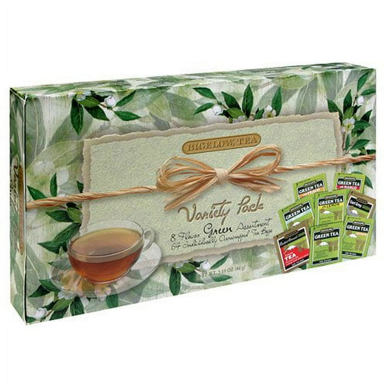 Variety Pack Assorted Tea Bags, Individually Wrapped, 64 Tea Bags/Box Variety Pack Assorted Tea Bags, Individually Wrapped, 64 Tea Bags/Box