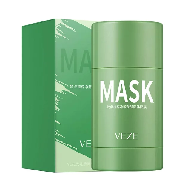 Green Tea Deep Cleanse Mask,Green Tea Mask Blackhead Remover,Green Tea