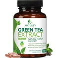 thumbnail image 1 of Green Tea Extract Capsules 1000 mg - 3X Strength Green Tea Pills with 45% EGCG & 98% Polyphenols for Natural Energy - Vegan Antioxidant Herbal Supplement for Heart Health Support - 60 Capsules, 1 of 10